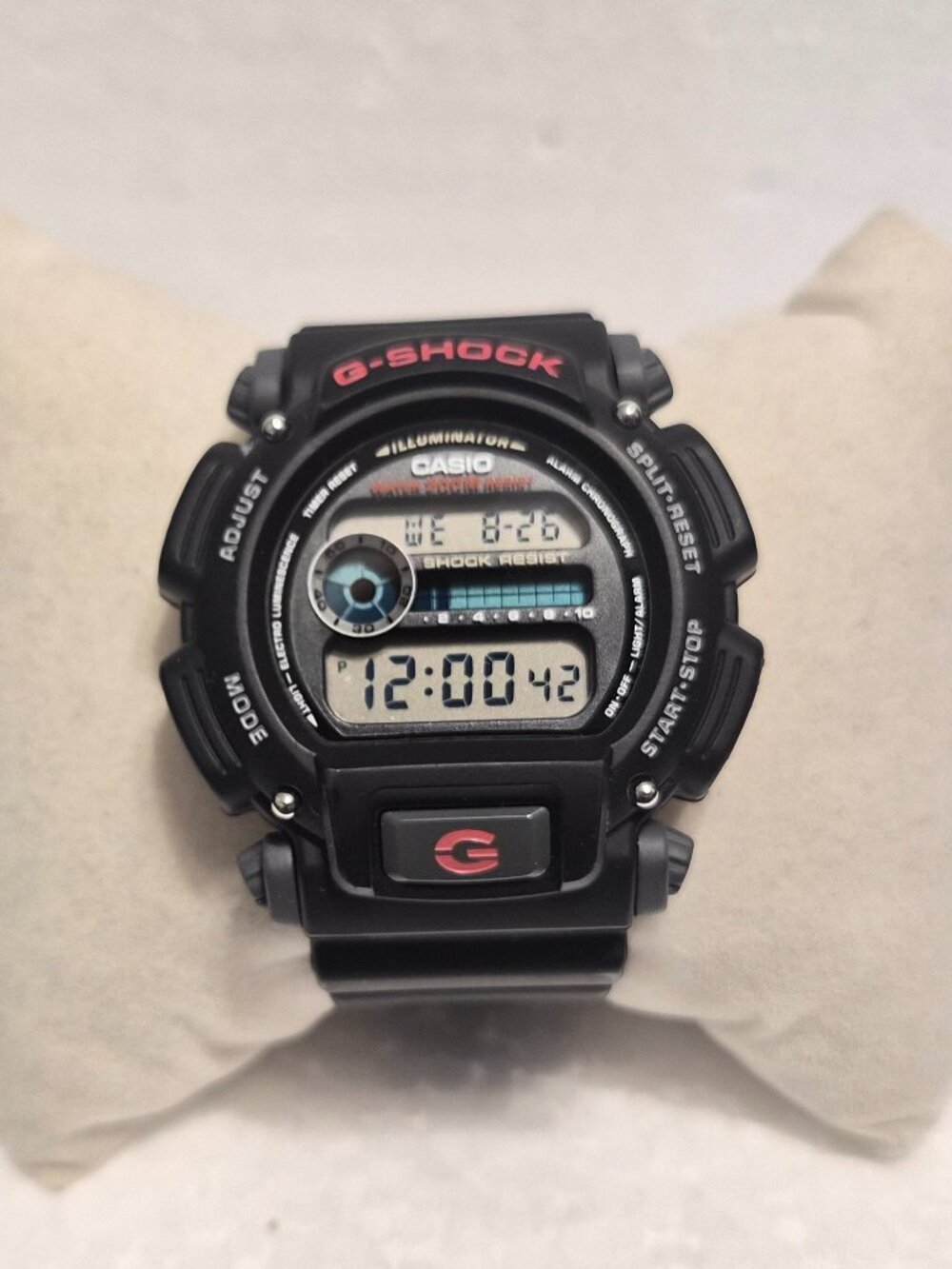G Shock Digital Black and red